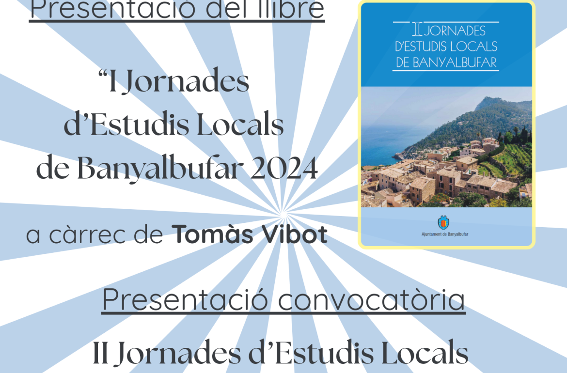Jornades d'Estudis Locals a Banyalbufar