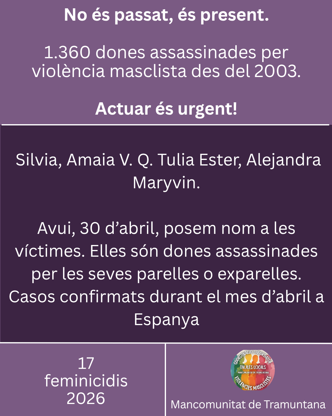 Mes ABRIL 2026