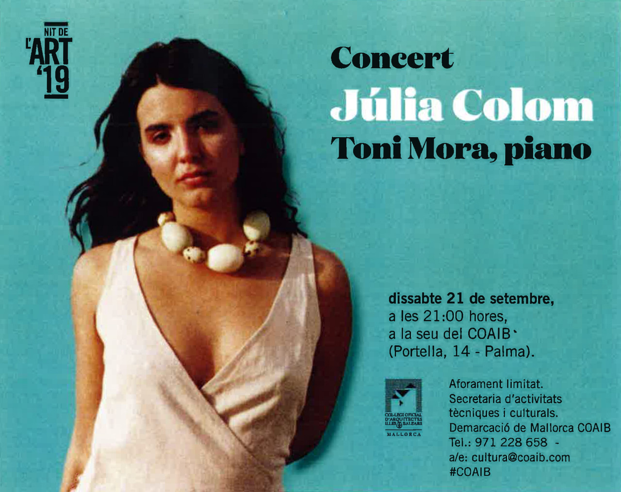 Concert Júlia Colom i Toni Mora