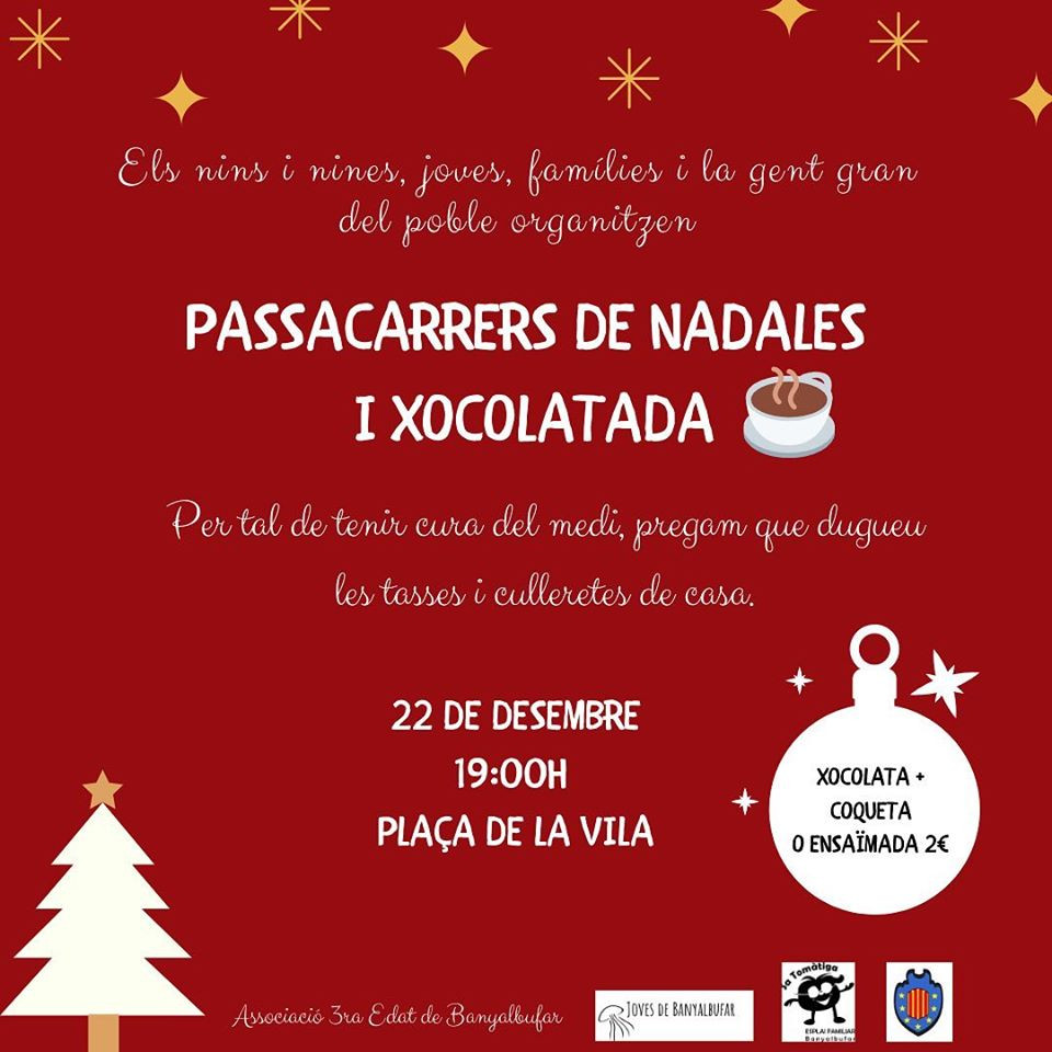 Passacarrers de nadales i xocolatada