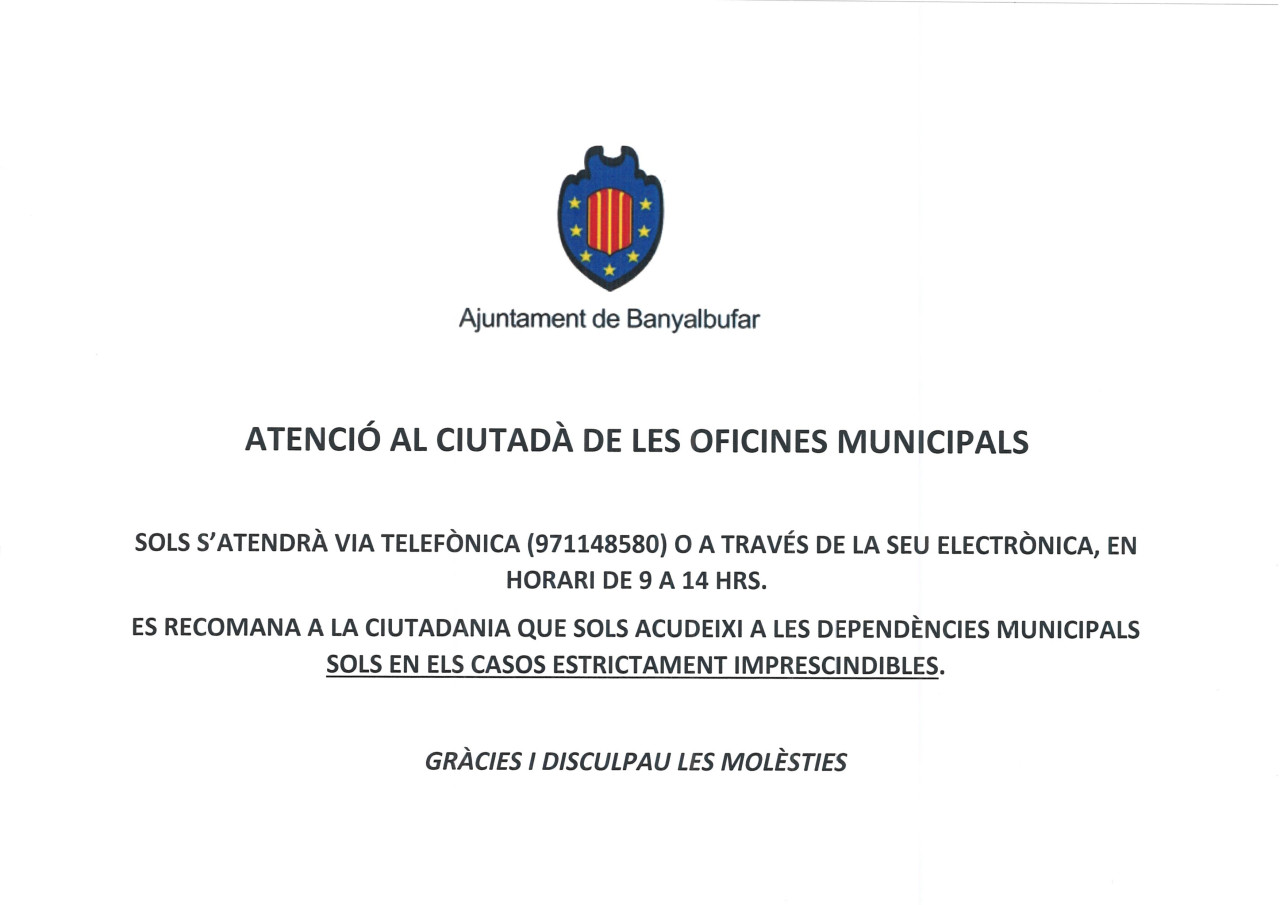 ATENCIÓ AL CIUTADÀ