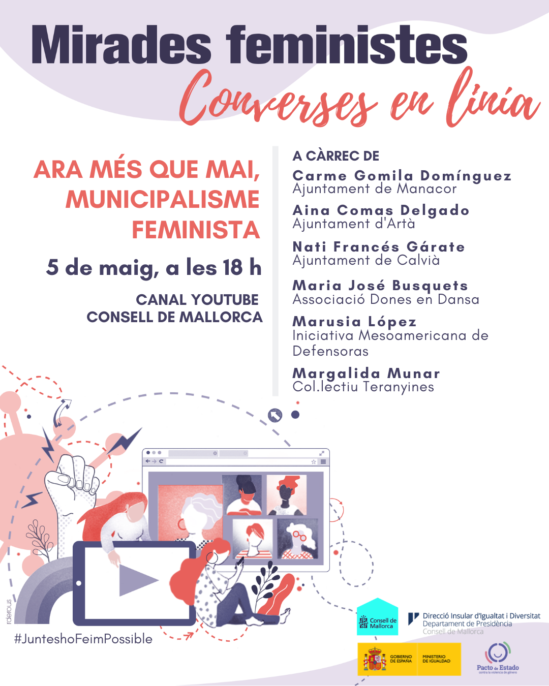 Mirades Feministes converses en línia