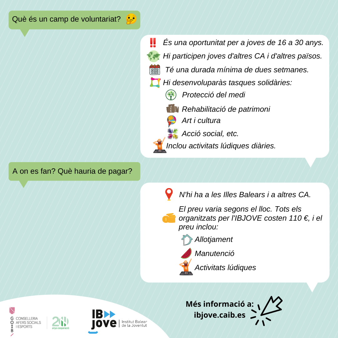 Voluntariat per a joves