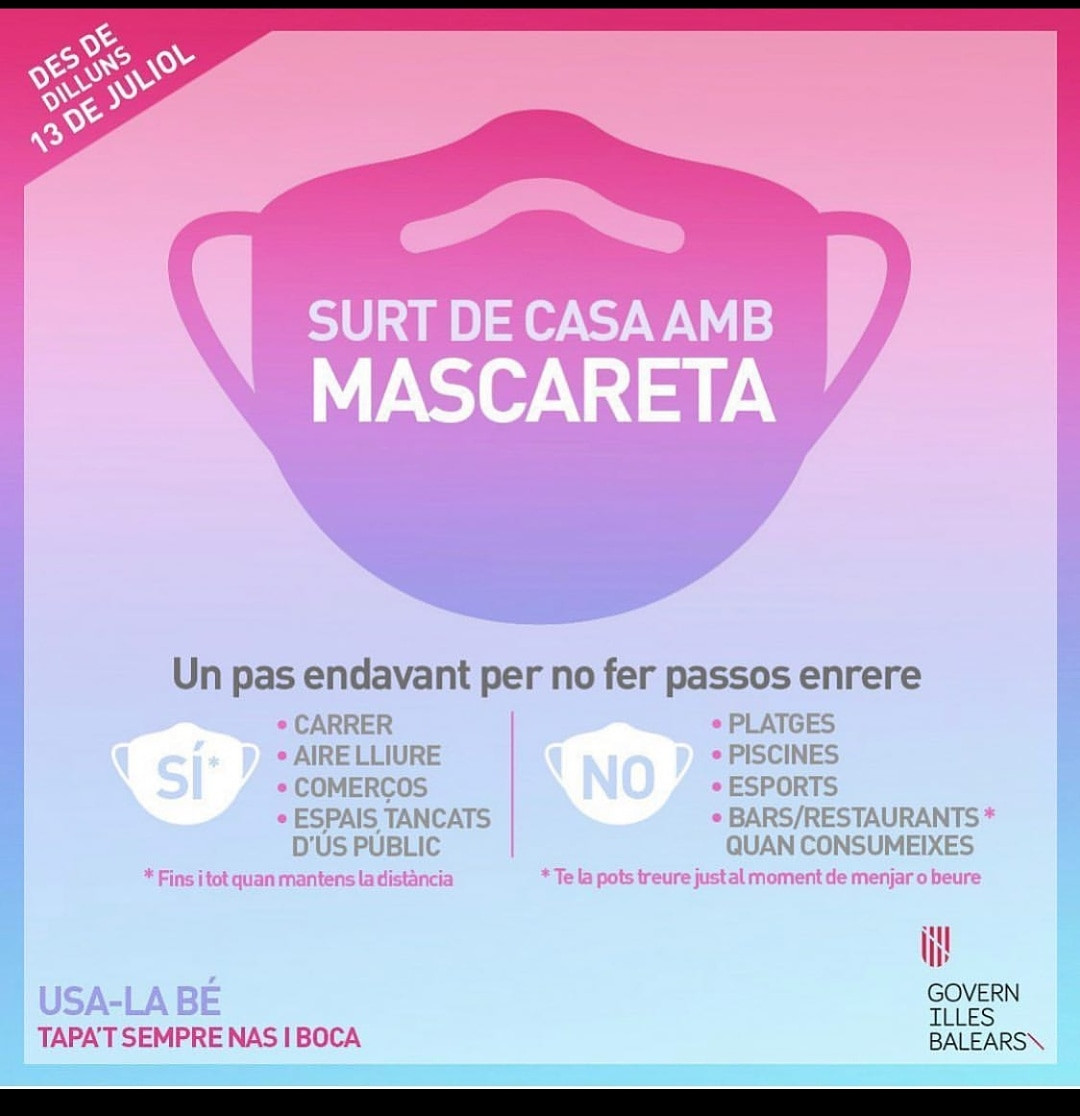 SURT DE CASA AMB  MASCARETA