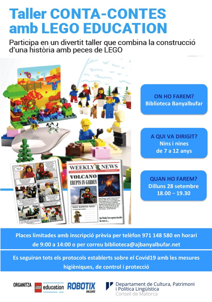 Taller Conta-Contes amb LEGO EDUCATION