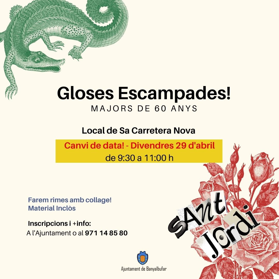 Gloses escampades!