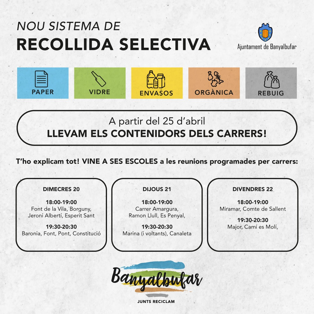 Nou Sistema de Recollida Selectiva