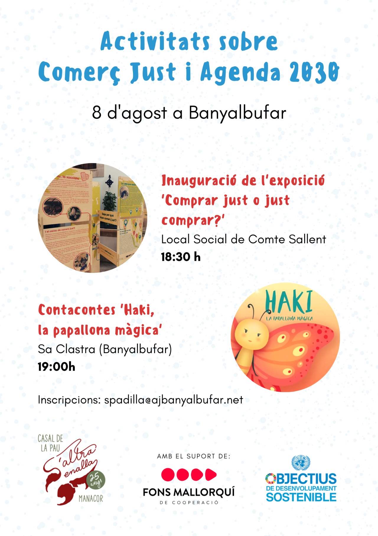 Activitat Comerç Just i Agenda 2030