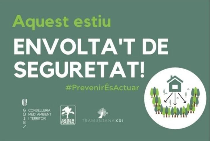 La Conselleria de Medi Ambient i Territori i Tramuntana XXI consciencien sobre la importància de la gestió forestal per a la prevenció d’incendis