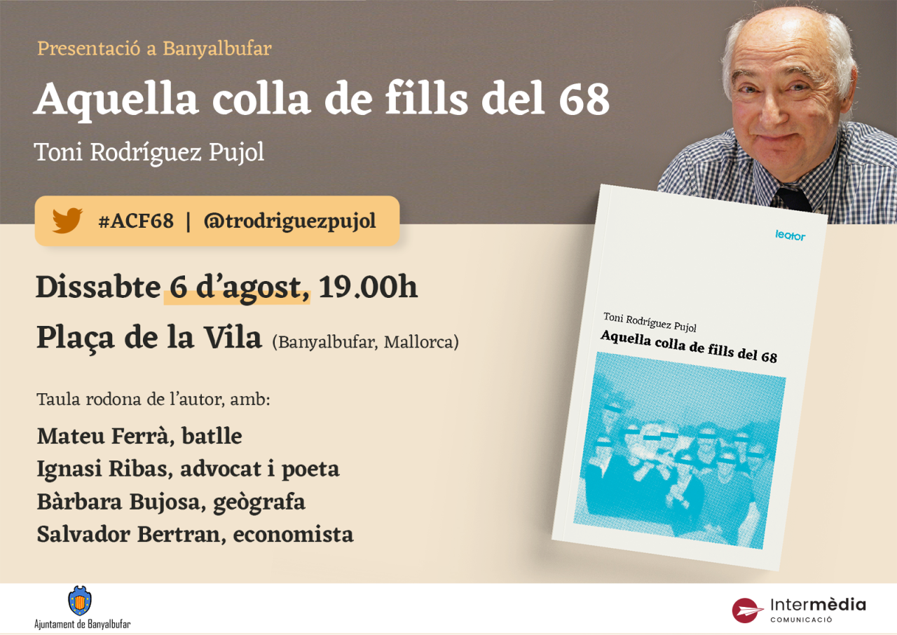 Presentació de "Aquella colla de fills del 68"