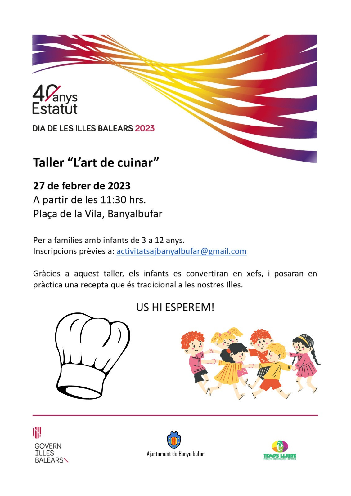 Taller de cuina per a famílies 