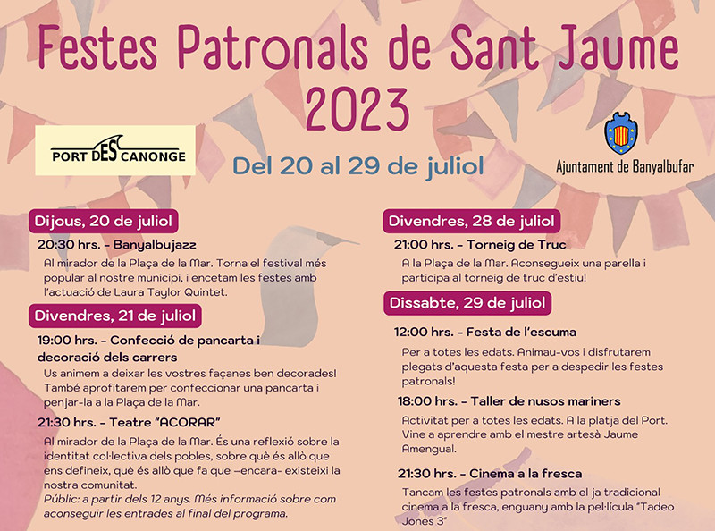 Festes de Sant Jaume a n'es Port d'es Canonge