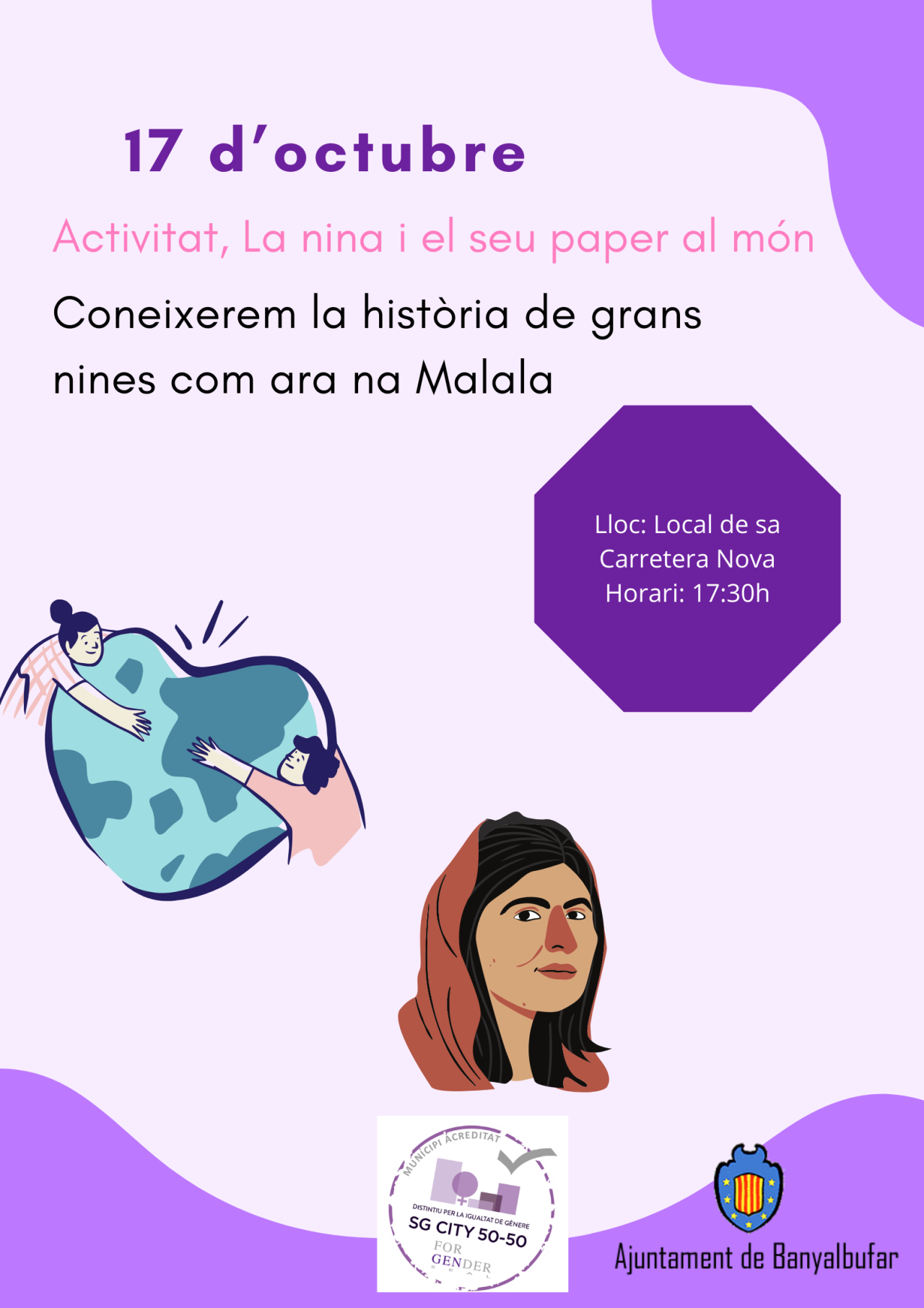 Coneixerem la història de grans nines com ara na Malala