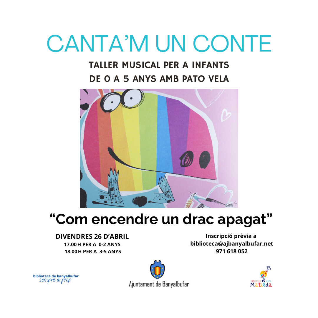 Taller musical "Canta'm un conte" a la Biblioteca de Banyalbufar