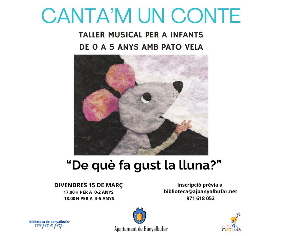 Taller Musical "Canta'm un conte" a la Biblioteca de Banyalbufar