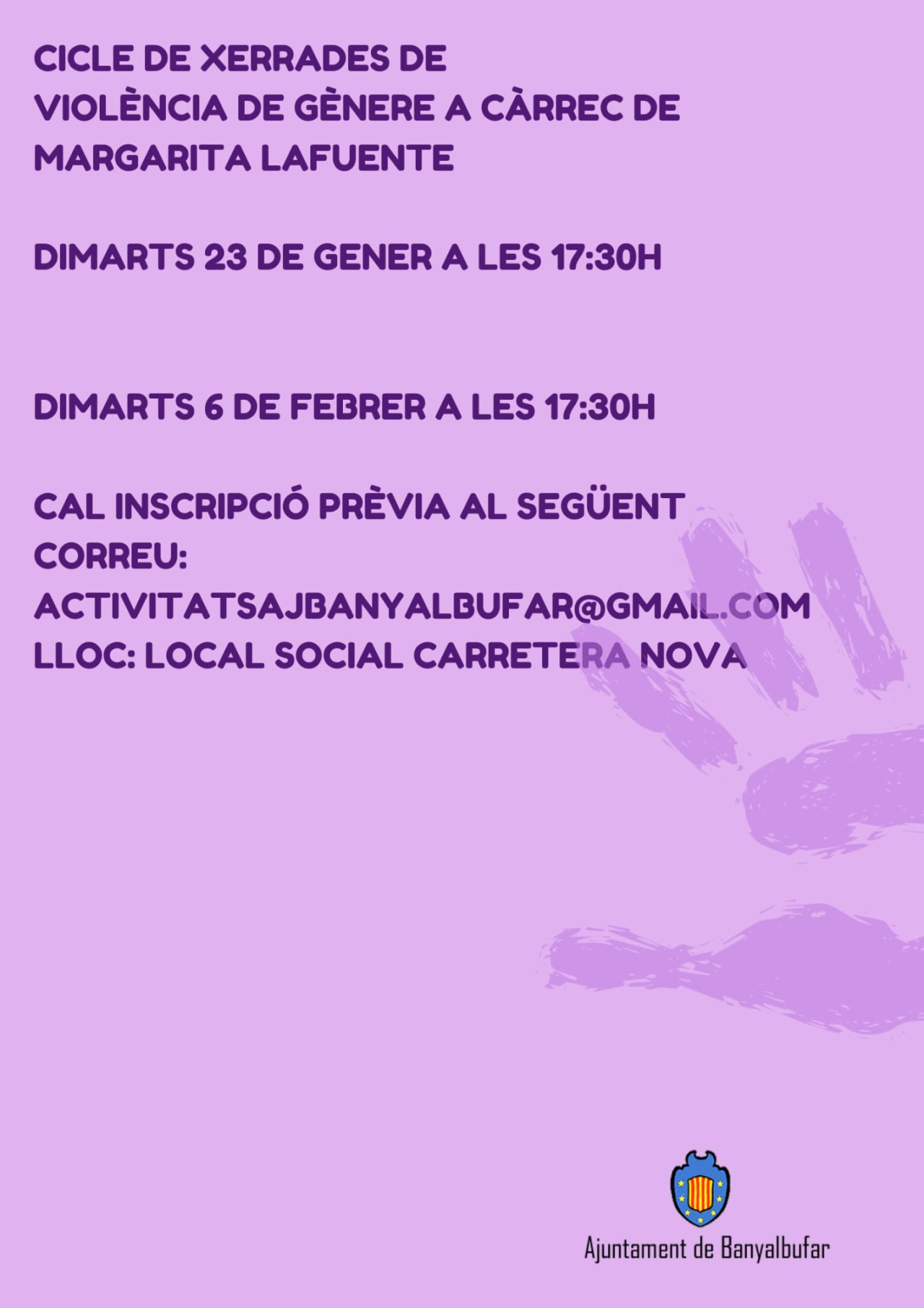 Cicle de xerrades "Violència de gènere"