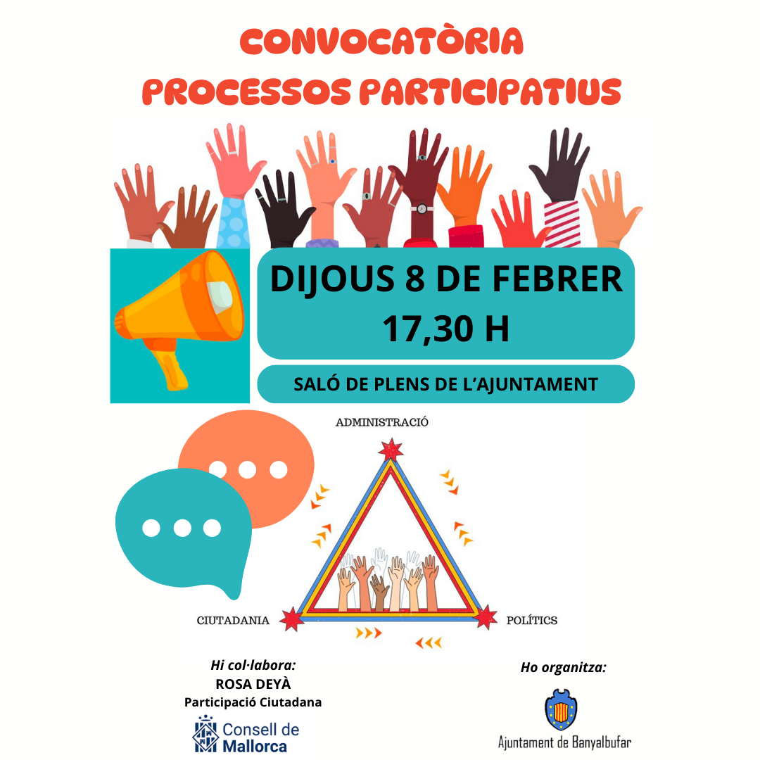 Convocatòria participació ciutadana