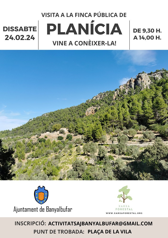 Excursió i visita a la finca Pública de Planícia