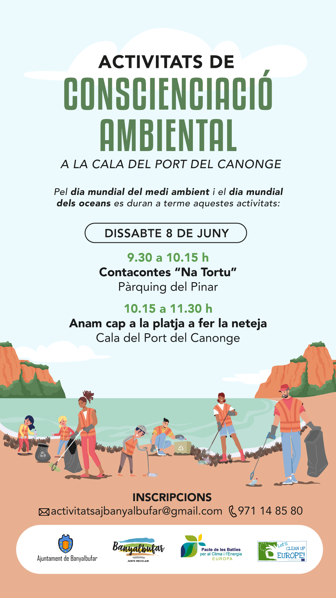 Activitats de conscienciació ambiental al Port des Canonge
