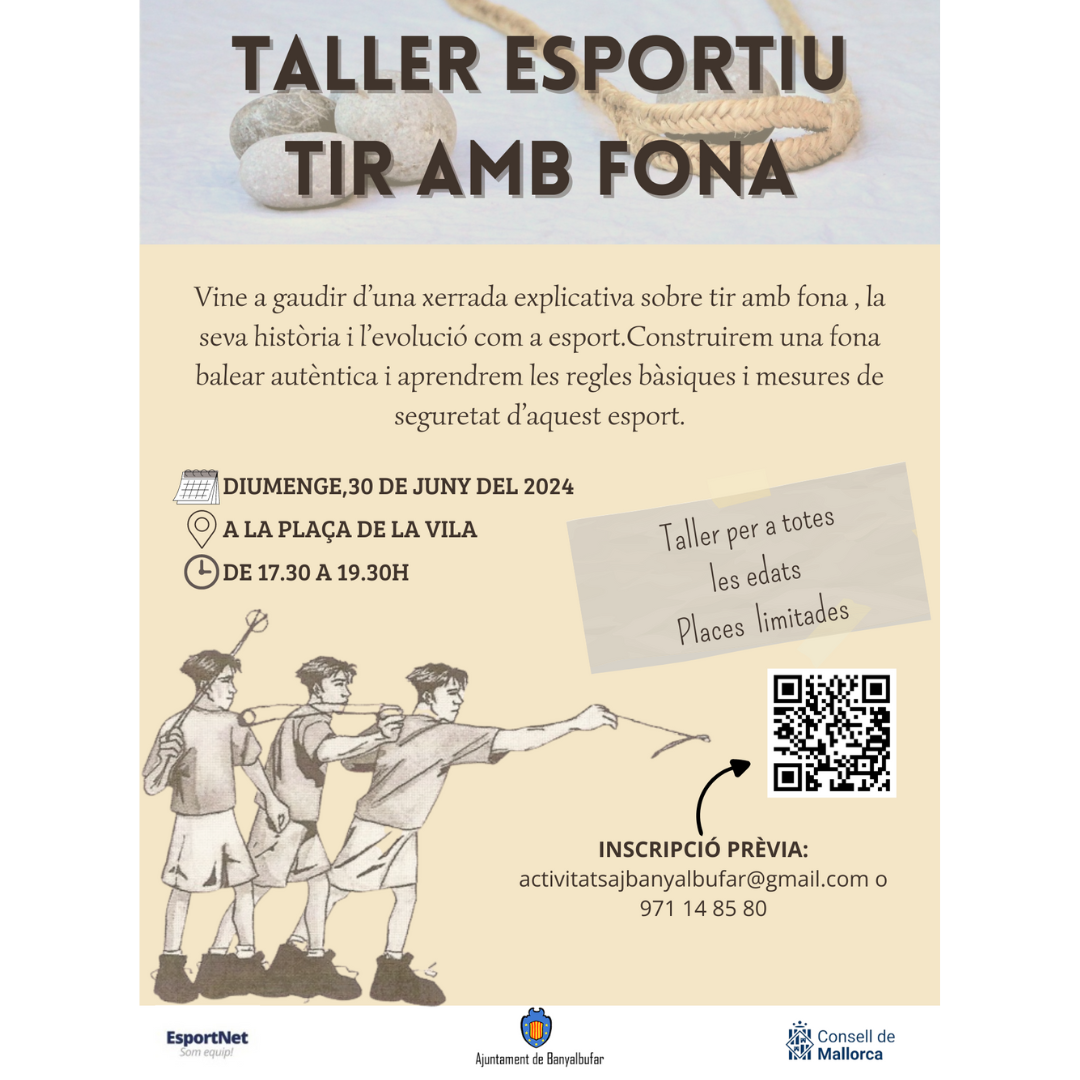 Taller esportiu de tor amb fona