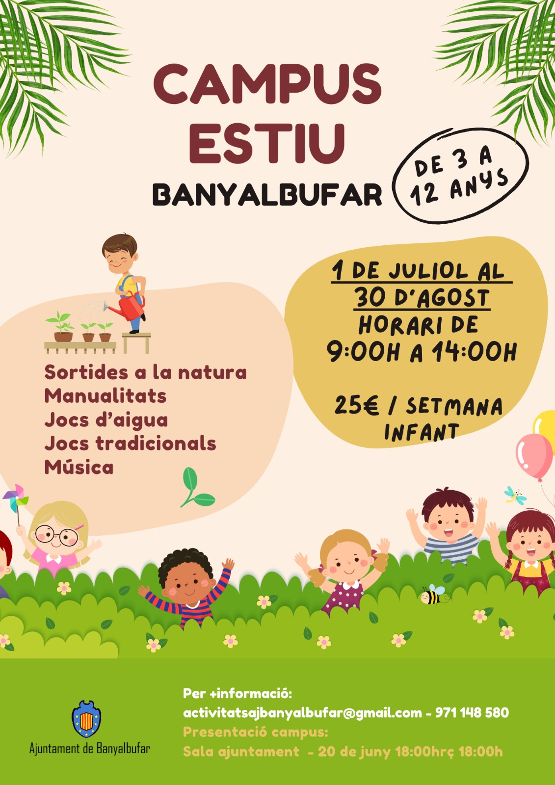 Presentació campus d'estiu