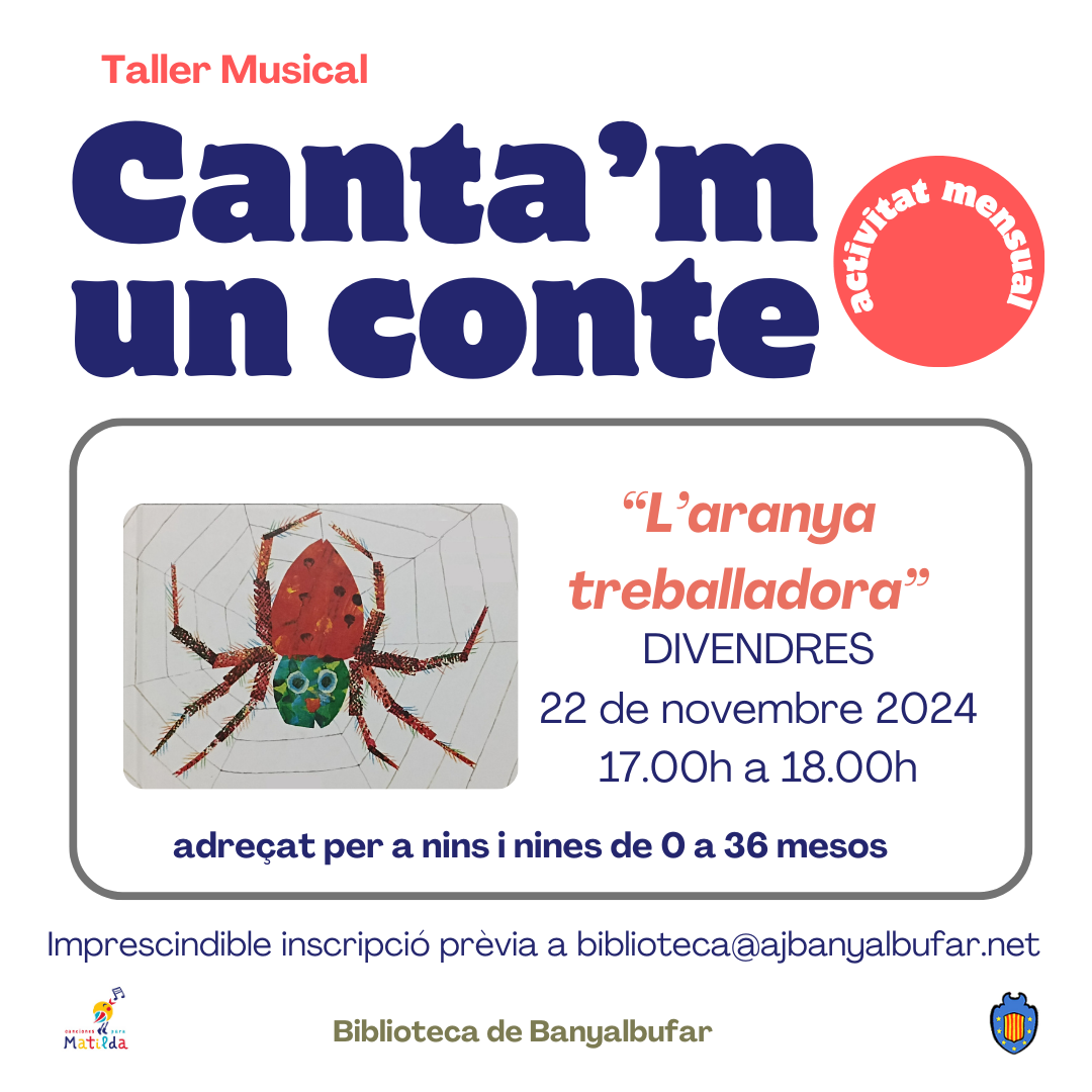 Taller musical “Canta’m un conte”