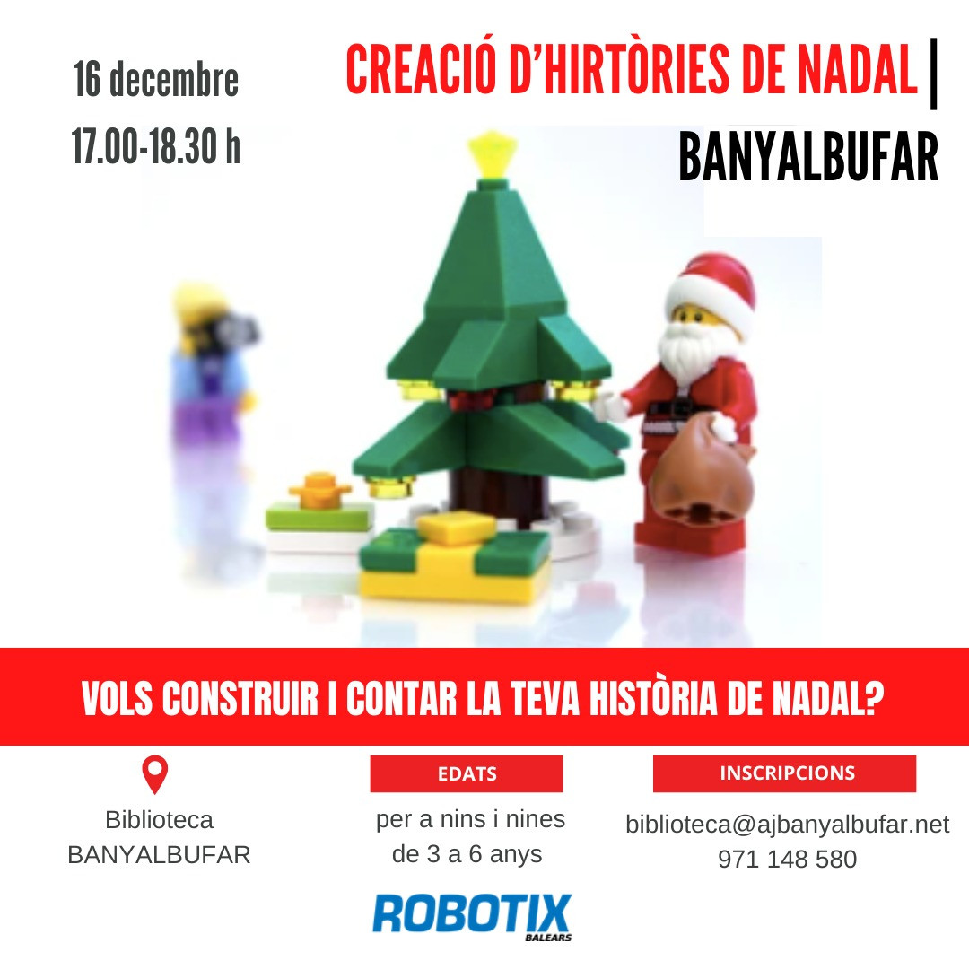 Taller de creació d'històries de Nadal