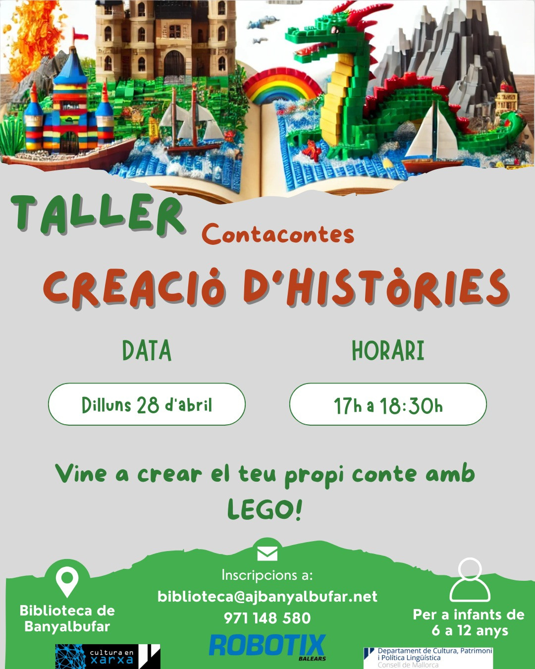 Taller contacontes creació històries
