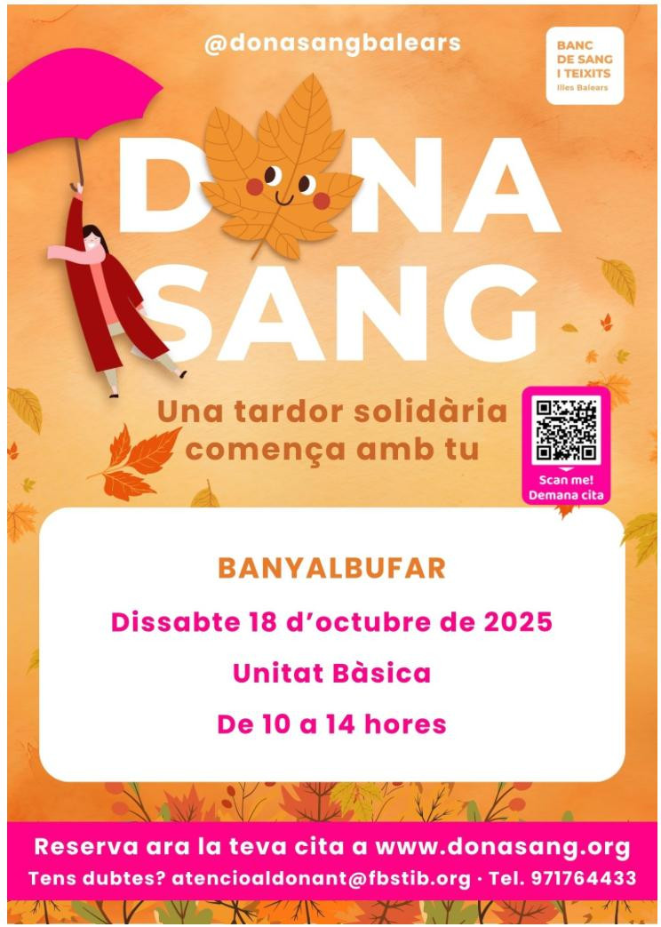 Campanya donació de sang a Banyalbufar