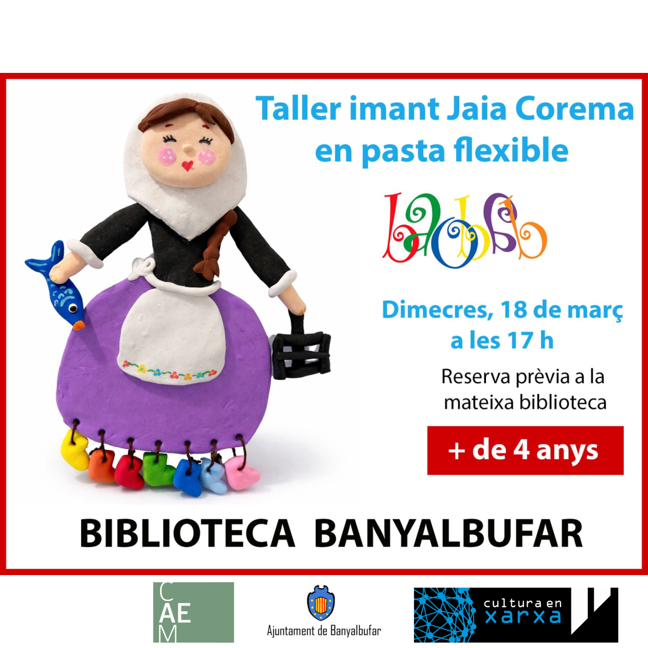 Taller plastilina amb Baobab
