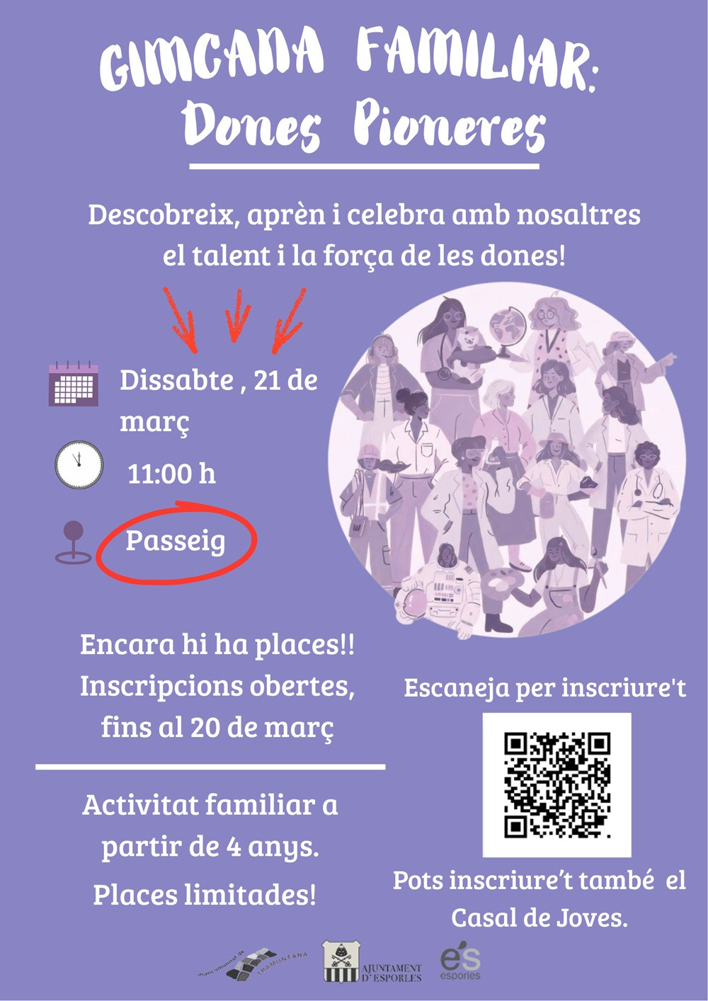 Gimcana familiar "Dones pioneres"