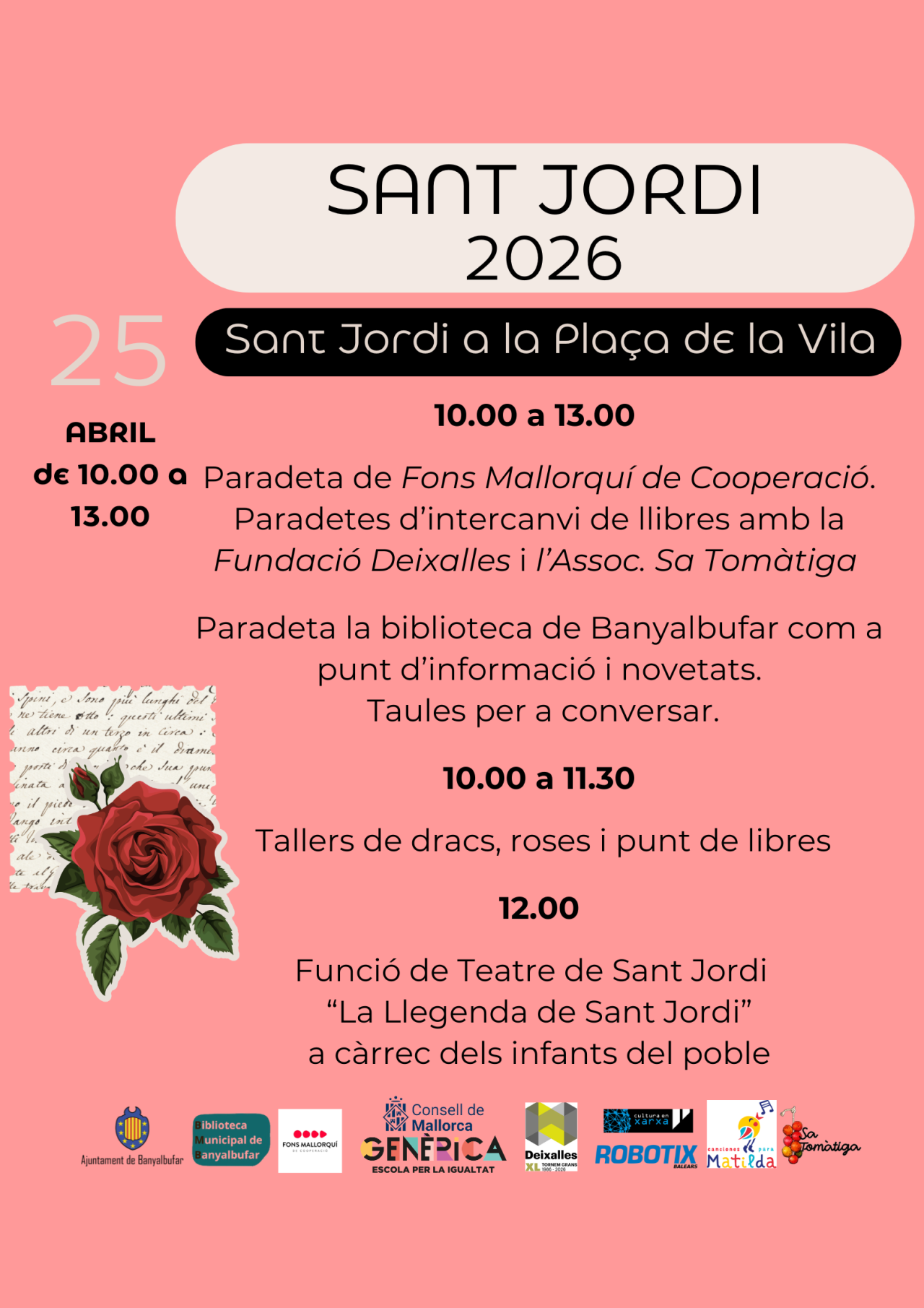 Sant Jordi 2026