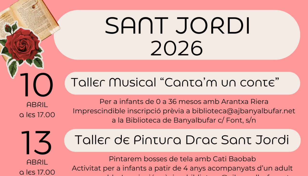 sant jordi 2026