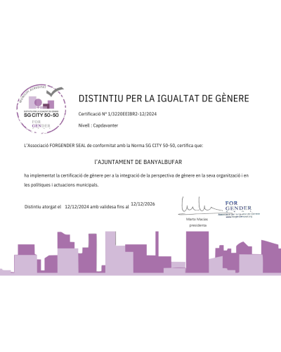 CERTIFICAT DE RENOVACIÓ