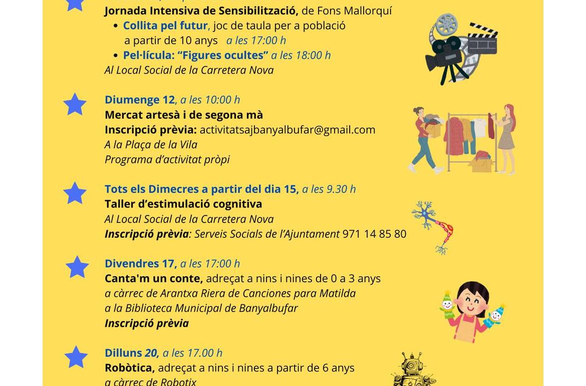 ACTIVITATS OCTUBRE 2025