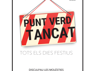 HORARI FESTIU PARC VERD BANYALBUFAR