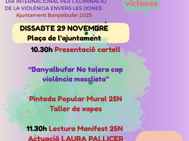 Programació 25N a Banyalbufar 2025