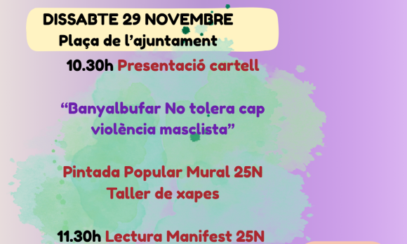 Programacío 25N a Banyalbufar