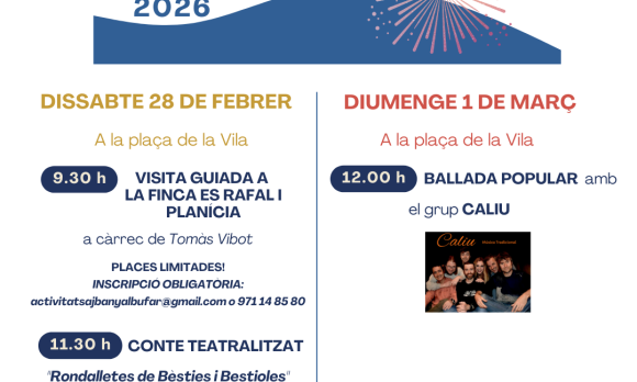 Diada de les Illes Balears a Banyalbufar 2026